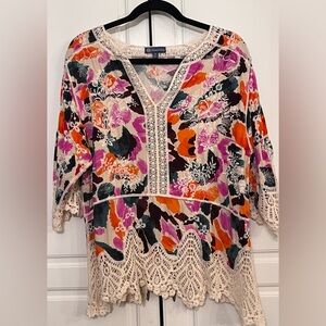 Democracy Boho Top - Size Medium